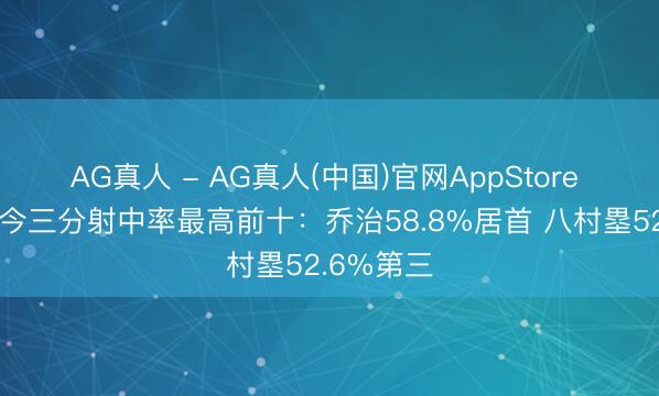 AG真人 - AG真人(中国)官网AppStore 季后赛于今三分射中率最高前十：乔治58.8%居首 八村塁52.6%第三